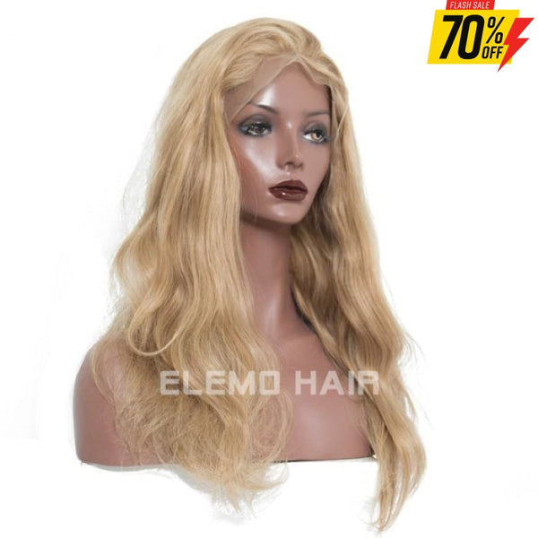 #27 Color Body Wave Lace Front Wigs With Baby Hair