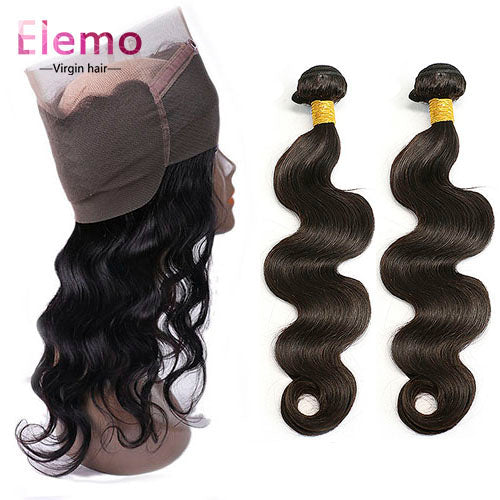 Body Wave 360 Lace Frontal with 2 Bundles