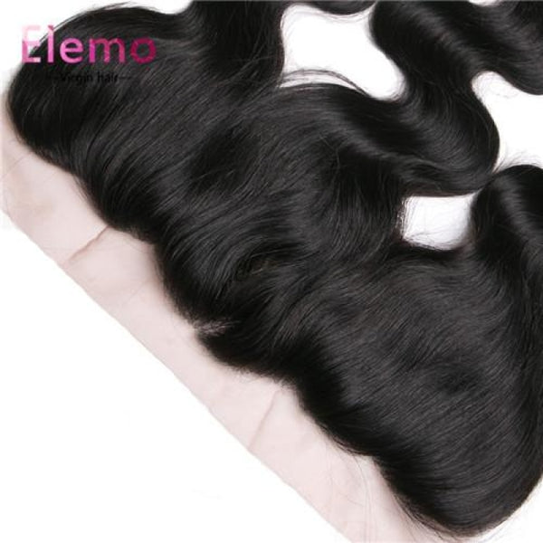 Malaysian Body Wave 3 Bundles With Lace Frontal Virgin Hair