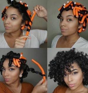 Guide to Roller Set Hairstyles for Natural Hair | Elemo Hair
