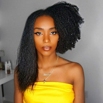 How To Work With Shrinkage In Natural Curly Black Hair | Elemo Hair