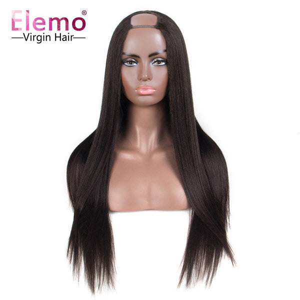 Easy Install Long U Part Wig 180% Density