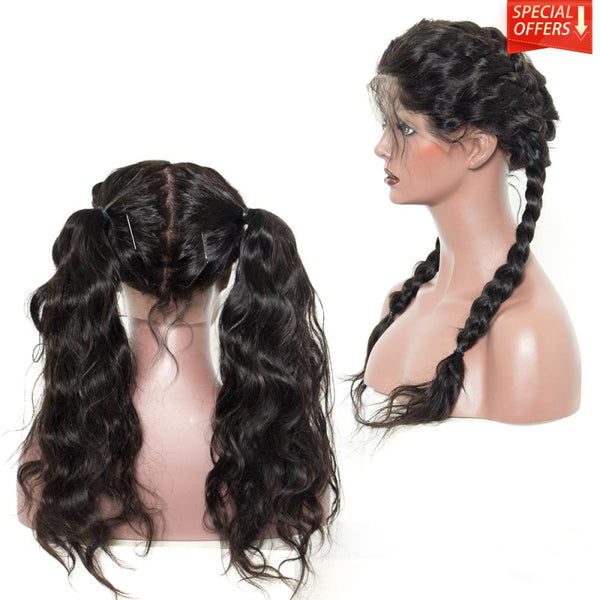 Pre-Plucked Best Grade Body Wave Full Lace Wig