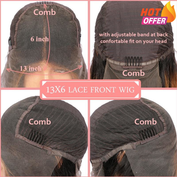 13x6 lace frontal bob wig