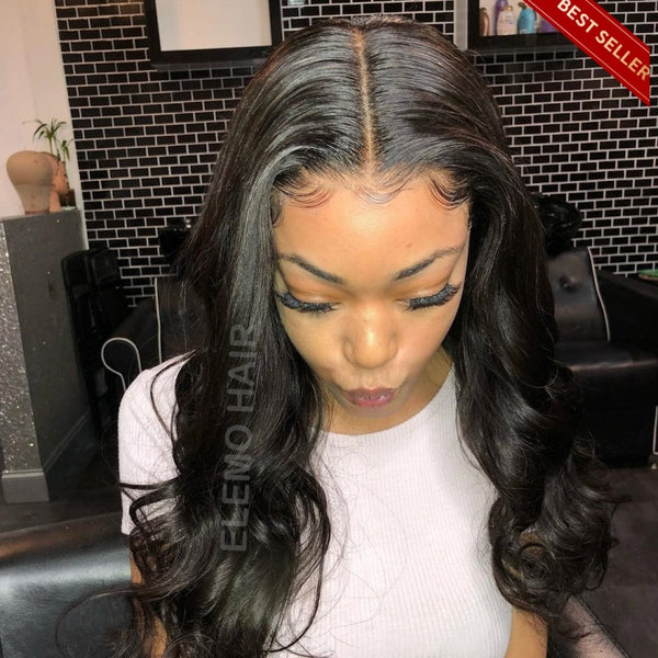 Undetectable Transparent Lace 13X6 Glueless Front Wig