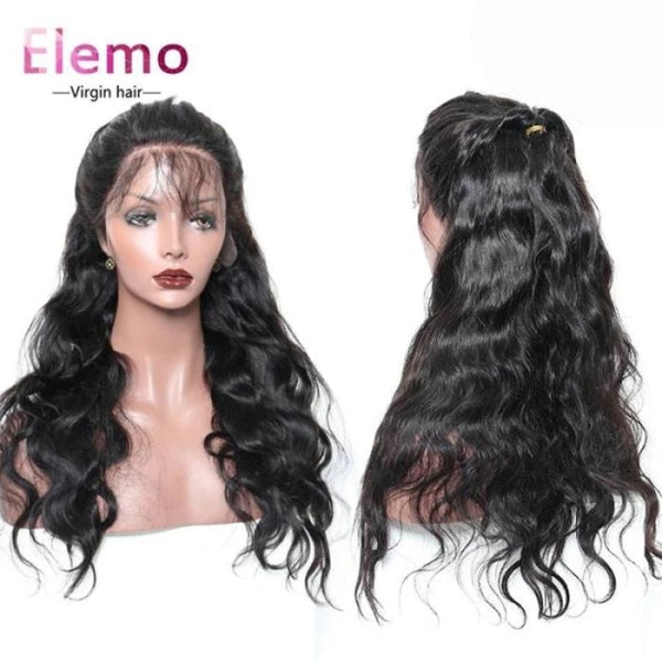 200% Density Glueless Body Wave Lace Front Wig Pre Plucked