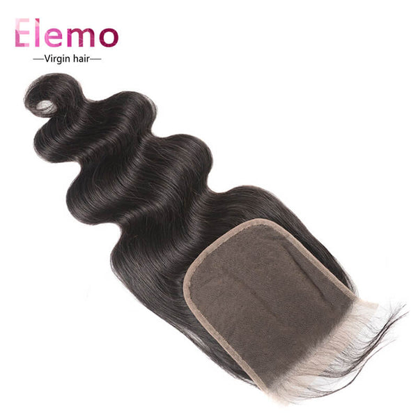 Body Wave 5×5 HD Lace Closure Free Part Human Hair Closure With Baby Hair