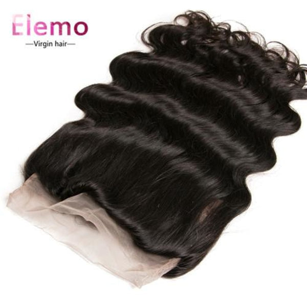 Body Wave 360 Lace Frontal+3 Bundles Brazilian Virgin Hair