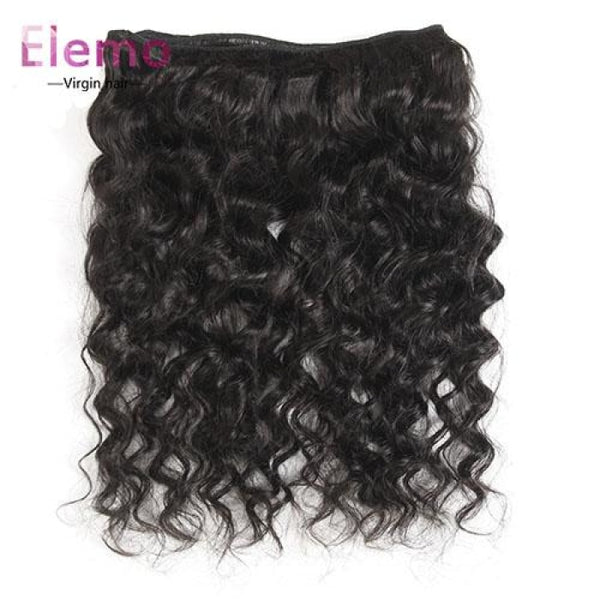 Indian Loose Wave Lace Frontal With 3 Bundles Virgin Hair