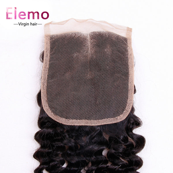 Kinky Curly Lace Closure 4×4 Three/Middle/Free Part