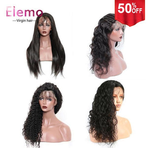 250% Density Virgin Hair 360 Lace Frontal Wig