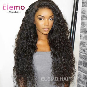 Water Wave 360 Lace Frontal Wig With Baby Hair Virgin
